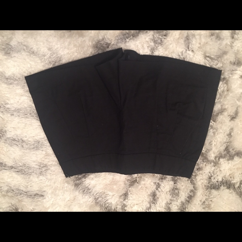 LIKE New J Crew black shorts